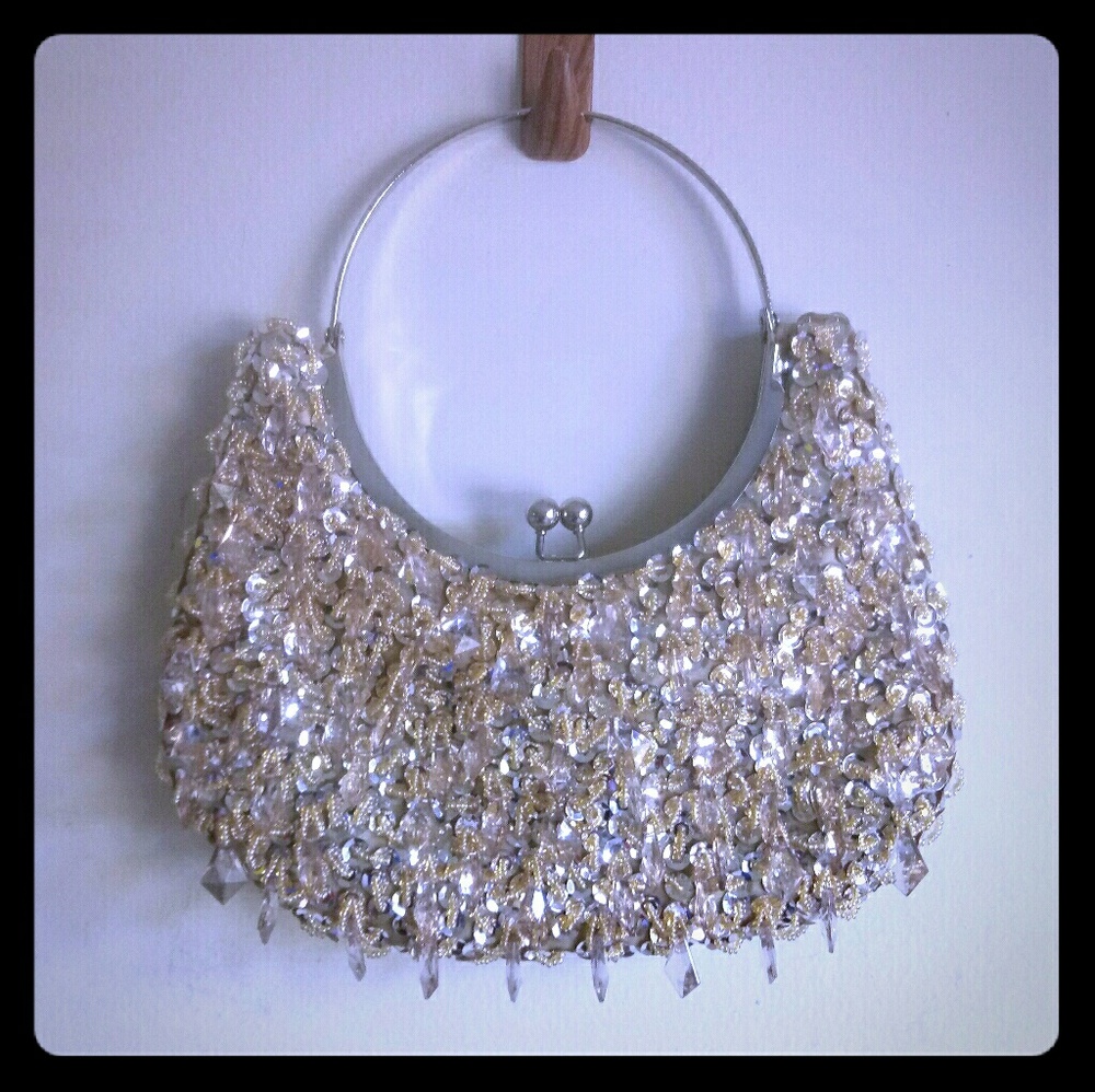 Gorgeous Gatsby style evening bag - Picture 1 of 5